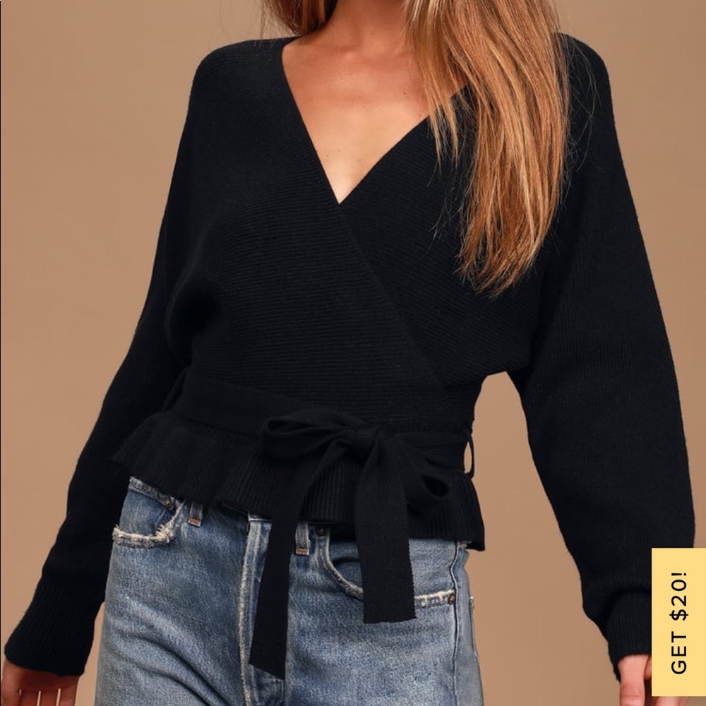 Lulus black sweater